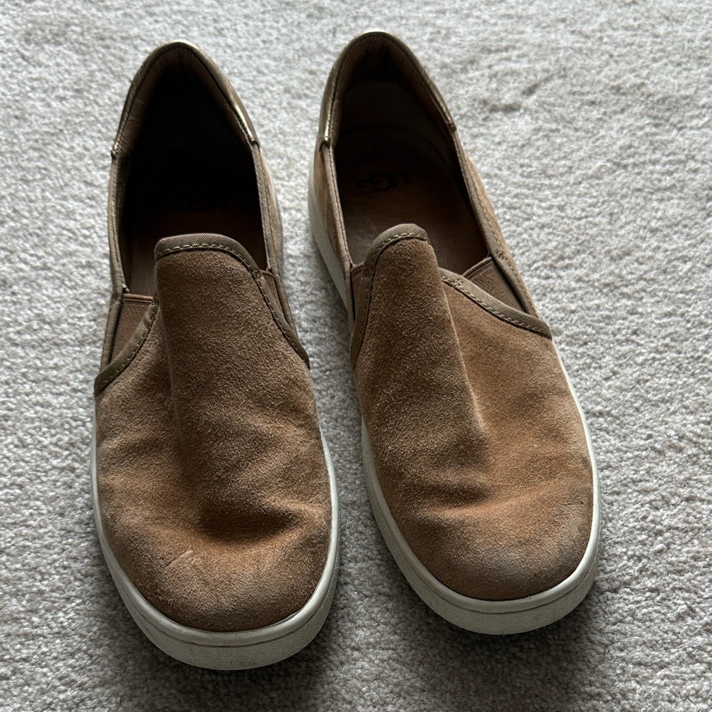 UGG Brown Slip-On Loafers